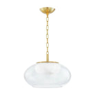 Hudson Valley Lighting - Moore LED Pendant - 9017-AGB | Montreal Lighting & Hardware