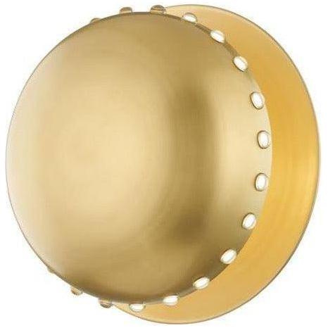 Hudson Valley Lighting - Nash Flush Mount - 2816-AGB | Montreal Lighting & Hardware