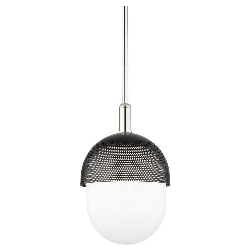 Hudson Valley Lighting - Nyack Pendant - 6109-PN/BK | Montreal Lighting & Hardware