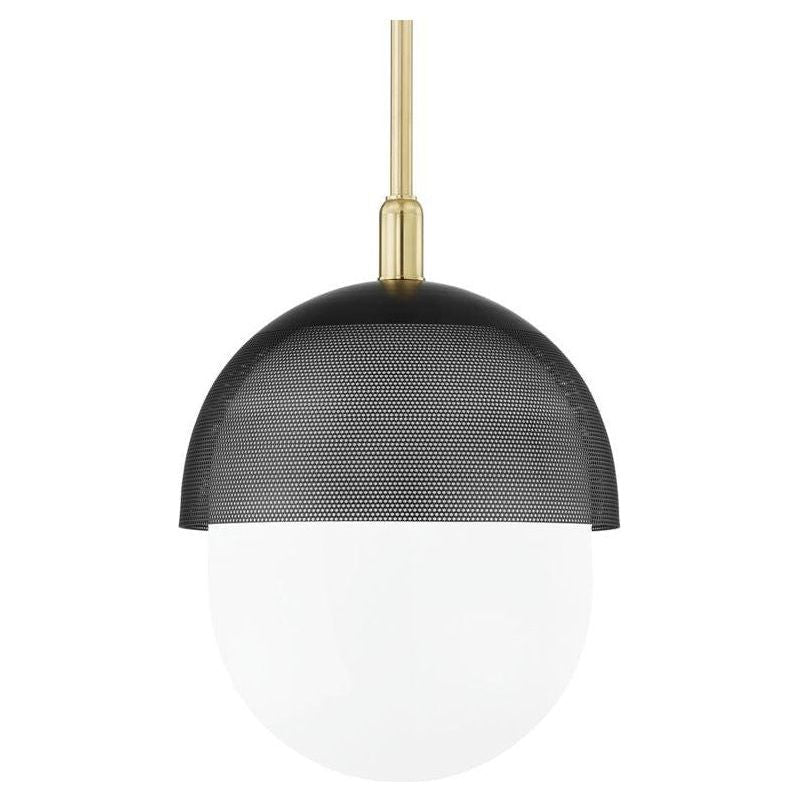Hudson Valley Lighting - Nyack Pendant - 6119-AGB/BK | Montreal Lighting & Hardware