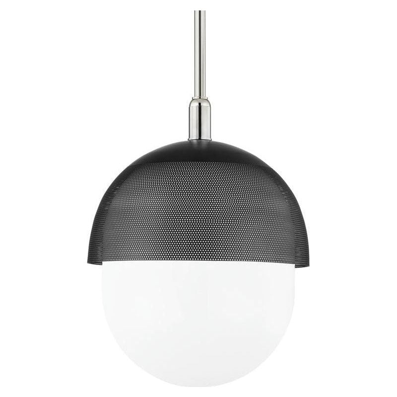 Hudson Valley Lighting - Nyack Pendant - 6119-PN/BK | Montreal Lighting & Hardware
