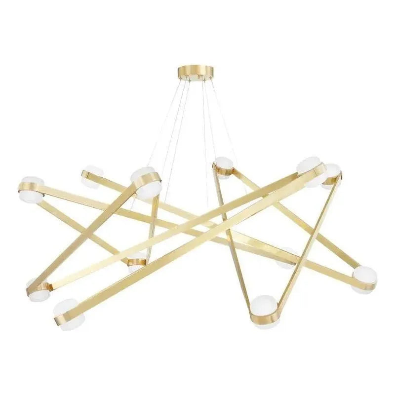 Hudson Valley Lighting - Orbit Chandelier - 2756-AGB | Montreal Lighting & Hardware