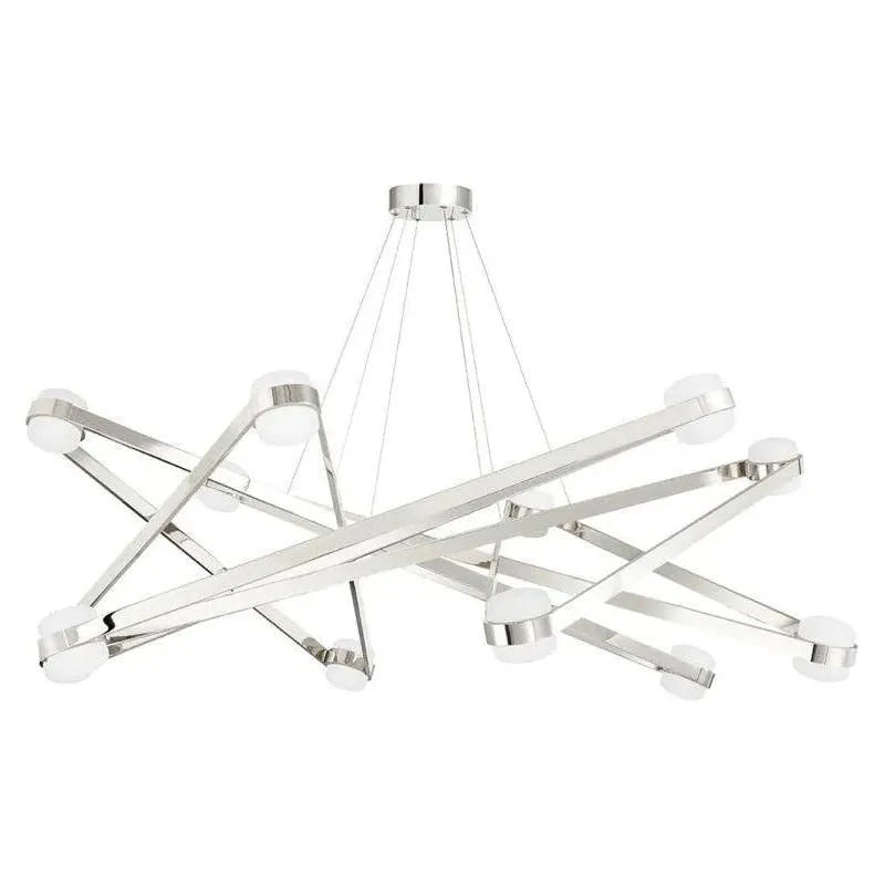 Hudson Valley Lighting - Orbit Chandelier - 2756-PN | Montreal Lighting & Hardware