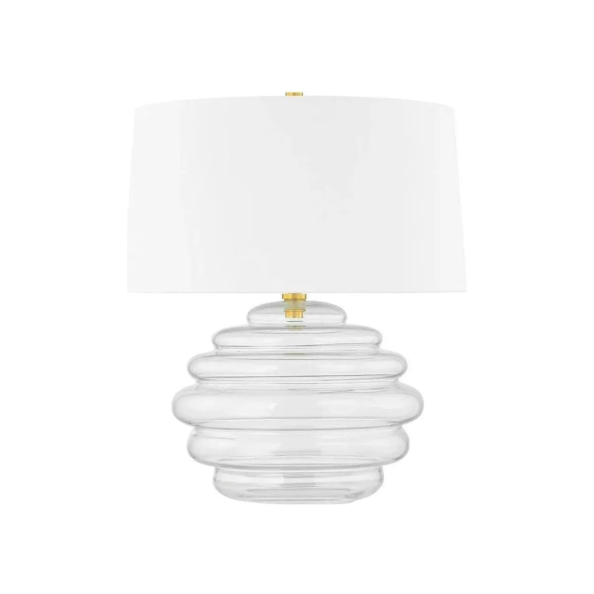 Hudson Valley Lighting - Oshawa Table Lamp - L4523-AGB | Montreal Lighting & Hardware