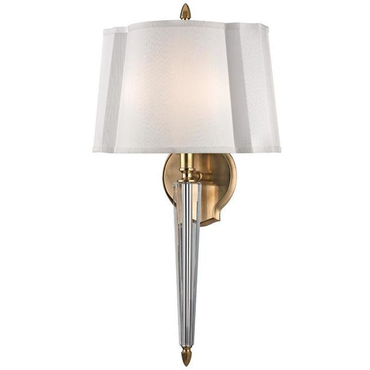 Hudson Valley Lighting - Oyster Bay Wall Sconce - 3611-AGB | Montreal Lighting & Hardware