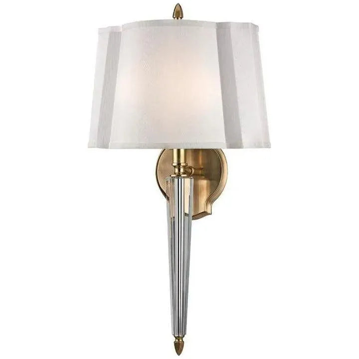 Hudson Valley Lighting - Oyster Bay Wall Sconce - 3611-AGB | Montreal Lighting & Hardware