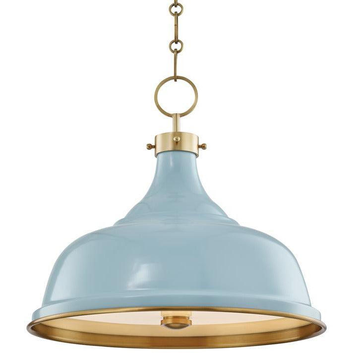 Hudson Valley Lighting - Painted No.1 Pendant - MDS300-AGB/BB | Montreal Lighting & Hardware