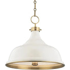 Hudson Valley Lighting - Painted No.1 Pendant - MDS300-AGB/OW | Montreal Lighting & Hardware