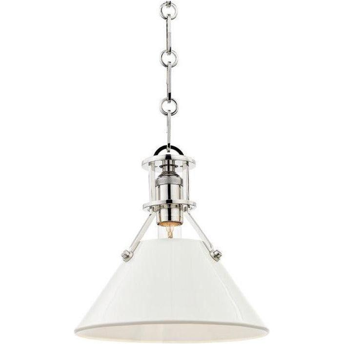 Hudson Valley Lighting - Painted No.2 Pendant - MDS351-PN/OW | Montreal Lighting & Hardware