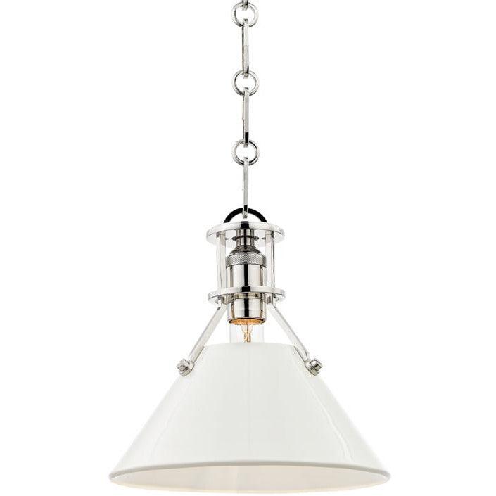 Hudson Valley Lighting - Painted No.2 Pendant - MDS351-PN/OW | Montreal Lighting & Hardware