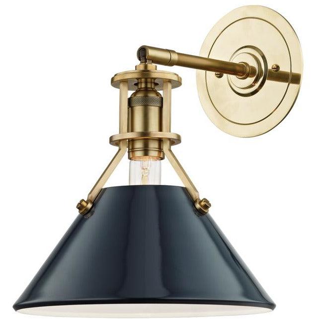 Hudson Valley Lighting - Painted No.2 Wall Sconce - MDS350-AGB/DBL | Montreal Lighting & Hardware