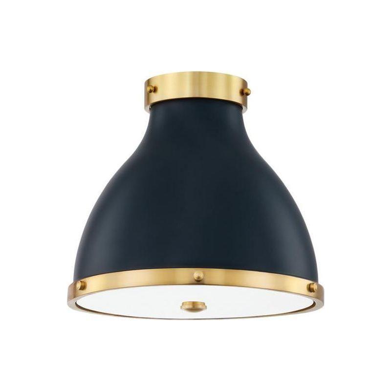 Hudson Valley Lighting - Painted No. 3 Flush Mount - MDS360-AGB/DBL | Montreal Lighting & Hardware