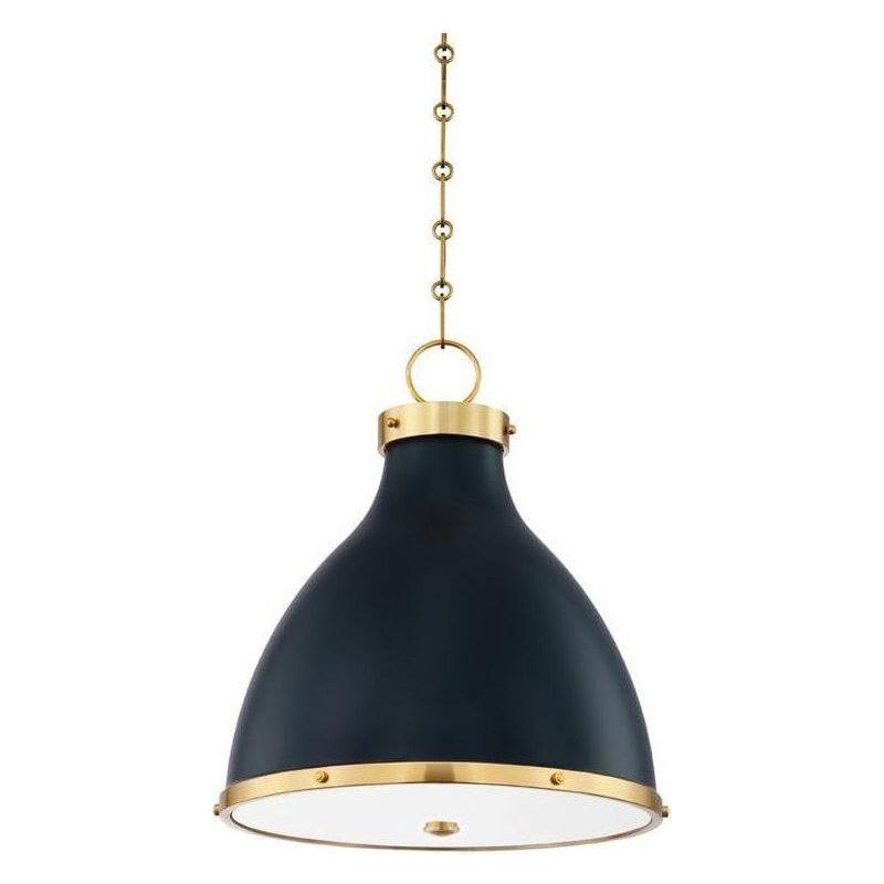Hudson Valley Lighting - Painted No. 3 Pendant - MDS361-AGB/DBL | Montreal Lighting & Hardware