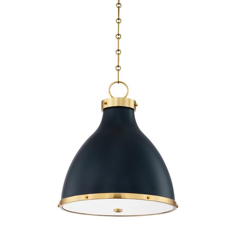 Hudson Valley Lighting - Painted No. 3 Pendant - MDS361-AGB/DBL | Montreal Lighting & Hardware