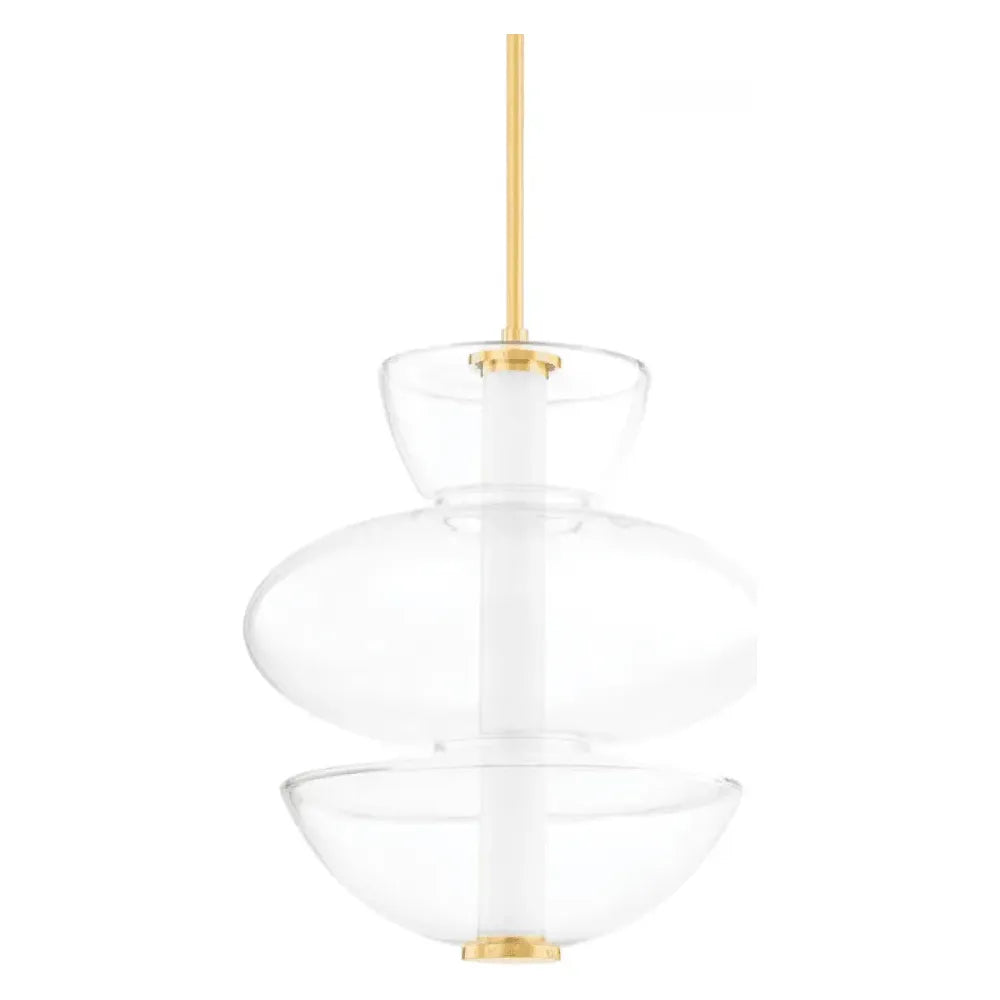 Hudson Valley Lighting - Palermo LED Pendant - 5319-AGB | Montreal Lighting & Hardware