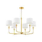 Hudson Valley Lighting - Paramus Chandelier - 9136-AGB | Montreal Lighting & Hardware