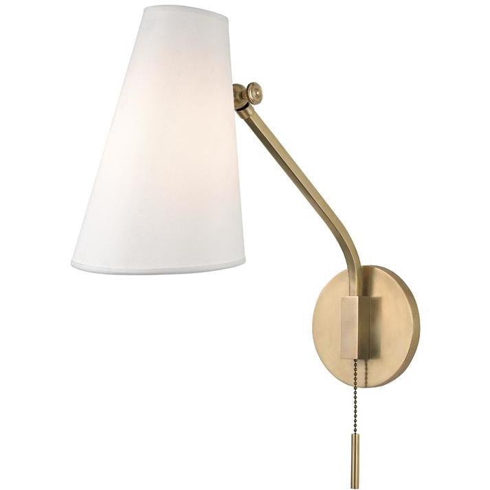 Hudson Valley Lighting - Patten Swing Arm Wall Sconce - 6341-AGB | Montreal Lighting & Hardware