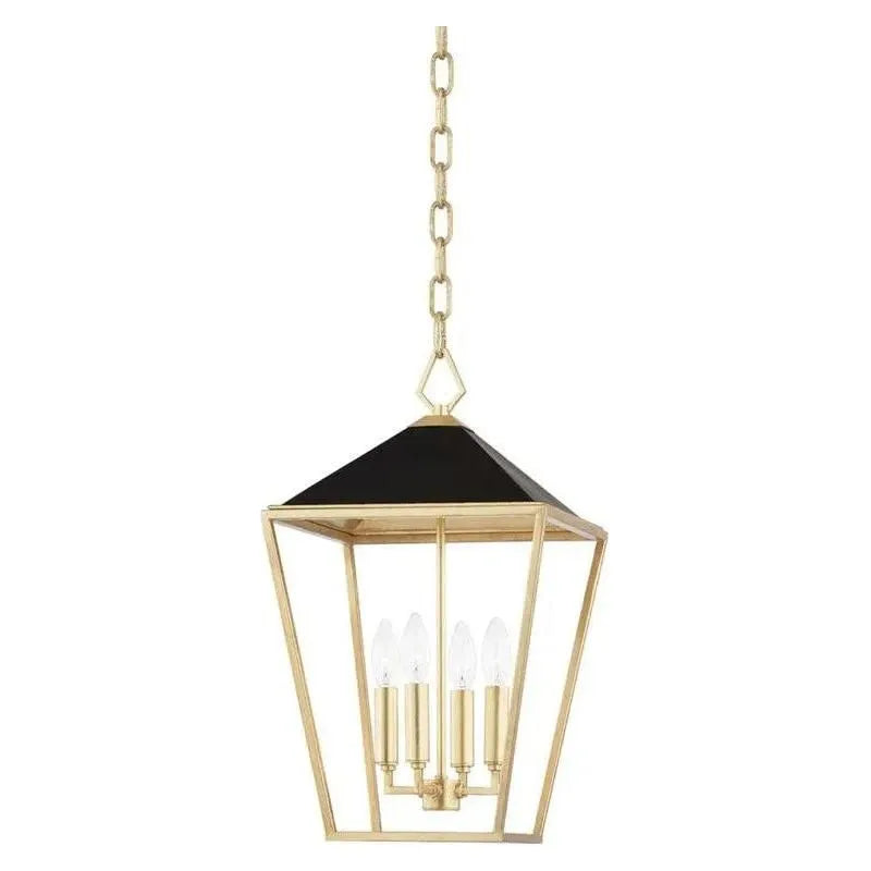Hudson Valley Lighting - Paxton Pendant - 5713-GL/BK | Montreal Lighting & Hardware