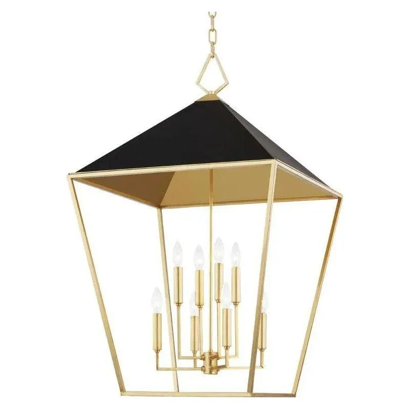 Hudson Valley Lighting - Paxton Pendant - 5724-GL/BK | Montreal Lighting & Hardware