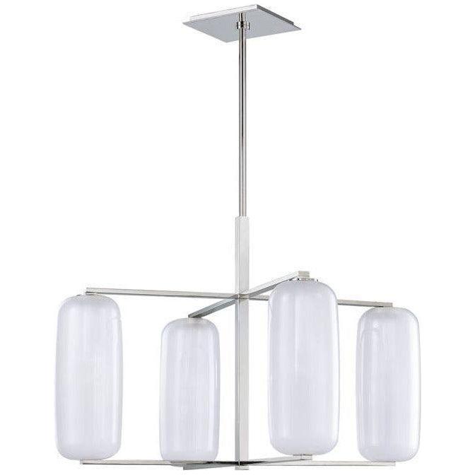 Hudson Valley Lighting - Pebble Chandelier - 3474-PN | Montreal Lighting & Hardware