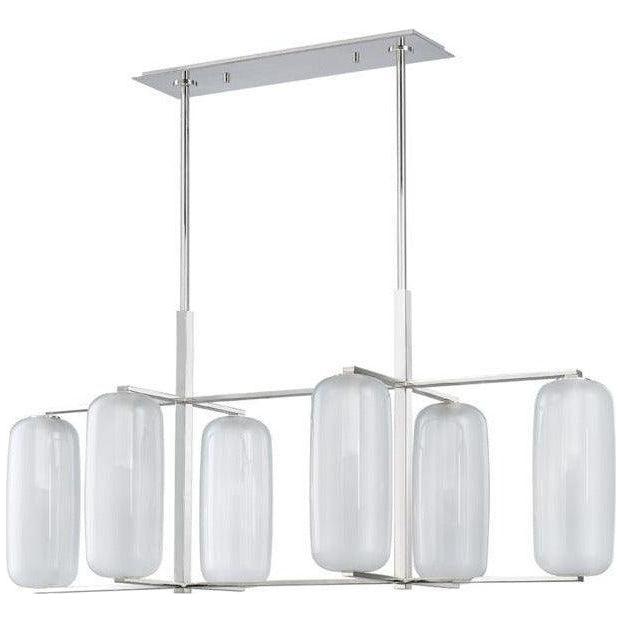 Hudson Valley Lighting - Pebble Linear Pendant - 3476-PN | Montreal Lighting & Hardware