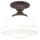 Hudson Valley Lighting - Petersburg Semi Flush Mount - 3409F-OB | Montreal Lighting & Hardware