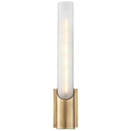 Hudson Valley Lighting - Pylon Wall Sconce - 2141-AGB | Montreal Lighting & Hardware