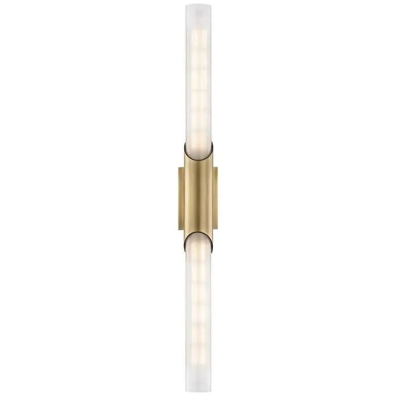 Hudson Valley Lighting - Pylon Wall Sconce - 2142-AGB | Montreal Lighting & Hardware