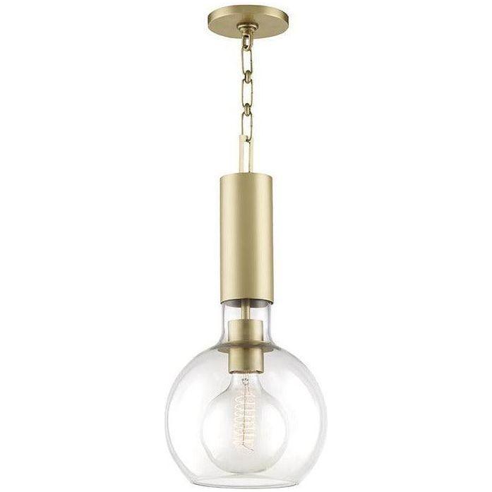 Hudson Valley Lighting - Raleigh Pendant - 1409-AGB | Montreal Lighting & Hardware