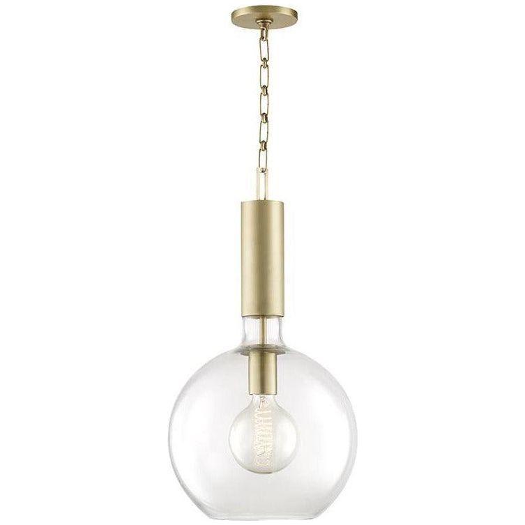 Hudson Valley Lighting - Raleigh Pendant - 1413-AGB | Montreal Lighting & Hardware