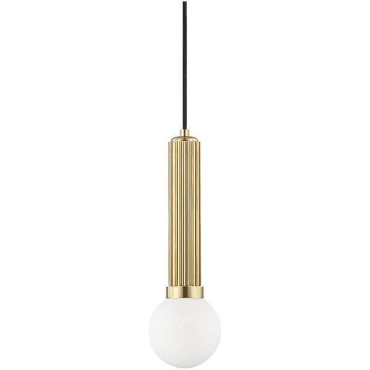 Hudson Valley Lighting - Reade Pendant - 5104-AGB | Montreal Lighting & Hardware