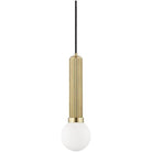 Hudson Valley Lighting - Reade Pendant - 5104-AGB | Montreal Lighting & Hardware
