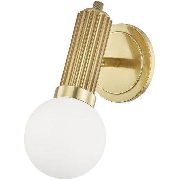 Hudson Valley Lighting - Reade Wall Sconce - 5100-AGB | Montreal Lighting & Hardware