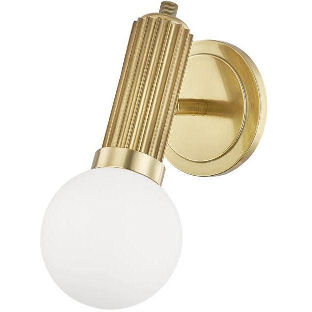 Hudson Valley Lighting - Reade Wall Sconce - 5100-AGB | Montreal Lighting & Hardware