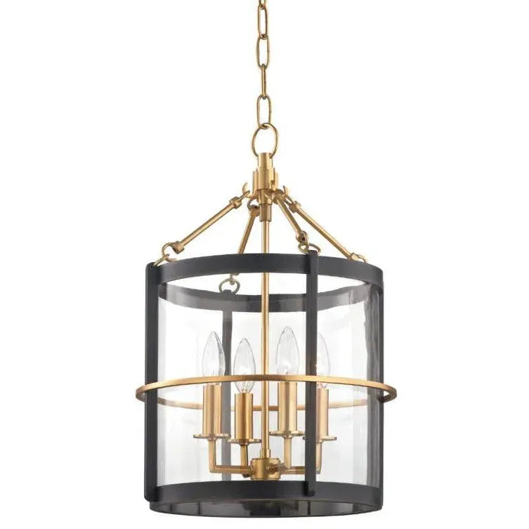 Hudson Valley Lighting - Ren Pendant - BKO200-AOB | Montreal Lighting & Hardware