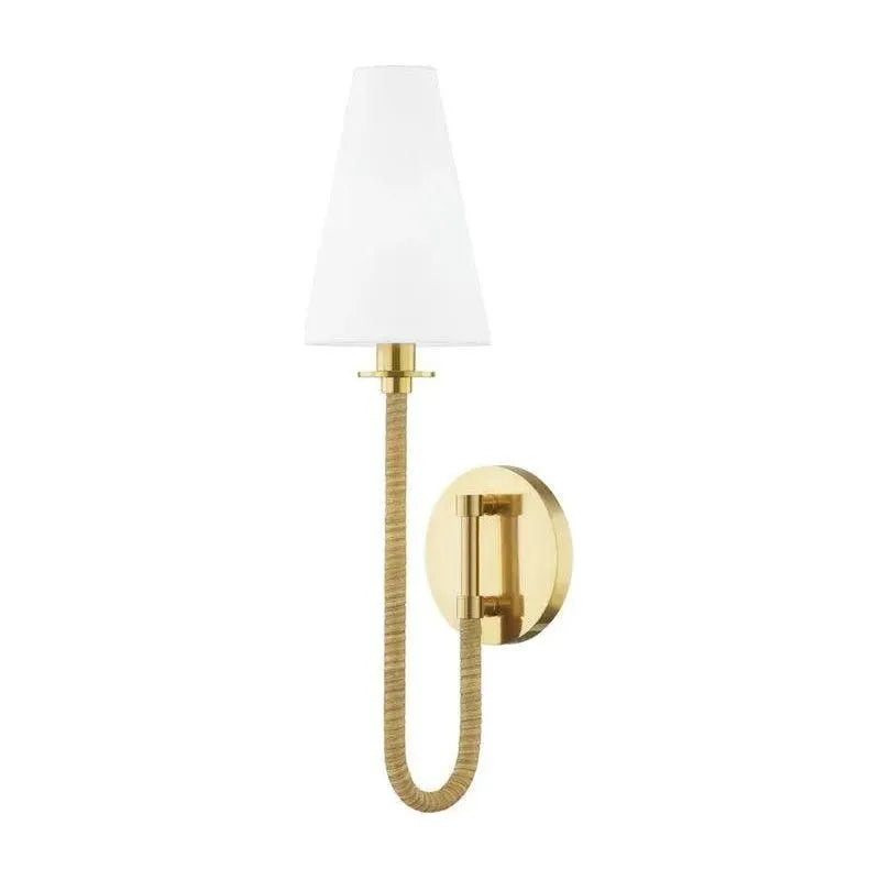 Hudson Valley Lighting - Ripley LED Wall Sconce - 8700-AGB | Montreal Lighting & Hardware
