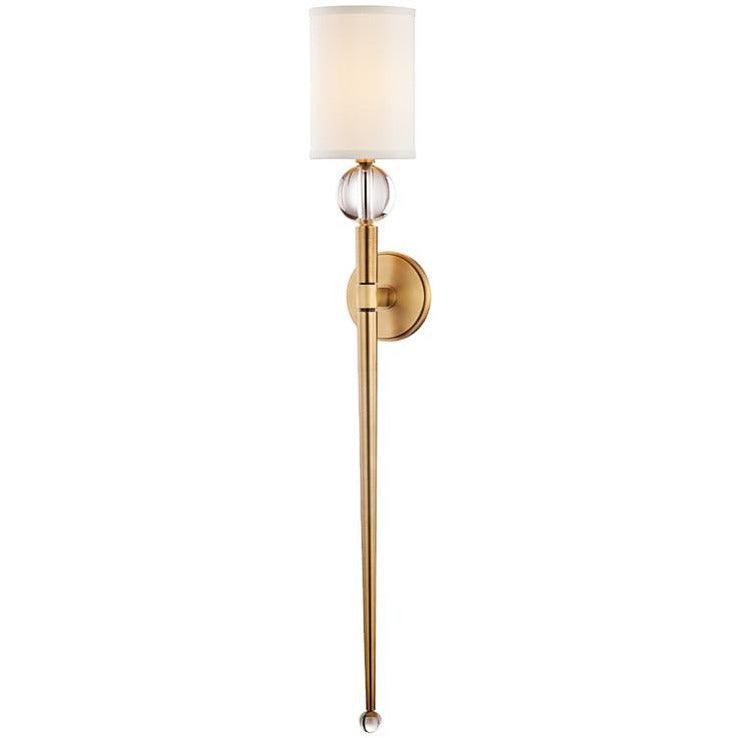 Hudson Valley Lighting - Rockland Tall Wall Sconce - 8436-AGB | Montreal Lighting & Hardware