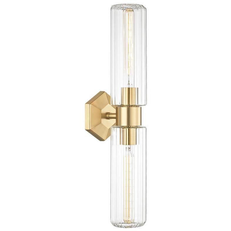Hudson Valley Lighting - Roebling Wall Sconce - 5124-AGB | Montreal Lighting & Hardware