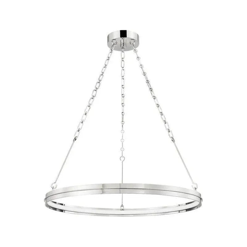 Hudson Valley Lighting - Rosendale LED Chandelier - 7128-PN | Montreal Lighting & Hardware