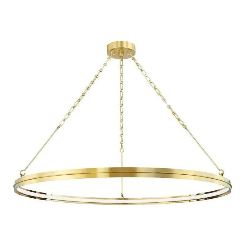 Hudson Valley Lighting - Rosendale LED Chandelier - 7142-AGB | Montreal Lighting & Hardware