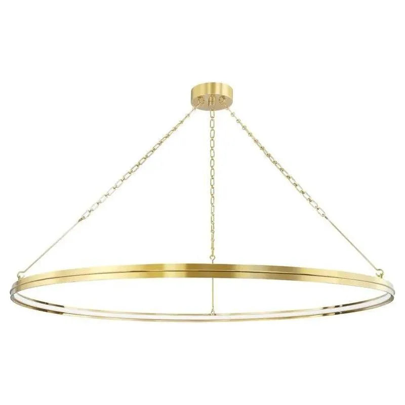 Hudson Valley Lighting - Rosendale LED Chandelier - 7156-AGB | Montreal Lighting & Hardware