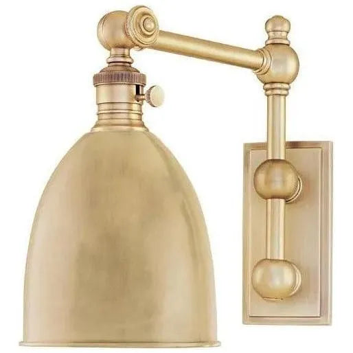 Hudson Valley Lighting - Roslyn Metal Wall Sconce - 761-AGB | Montreal Lighting & Hardware