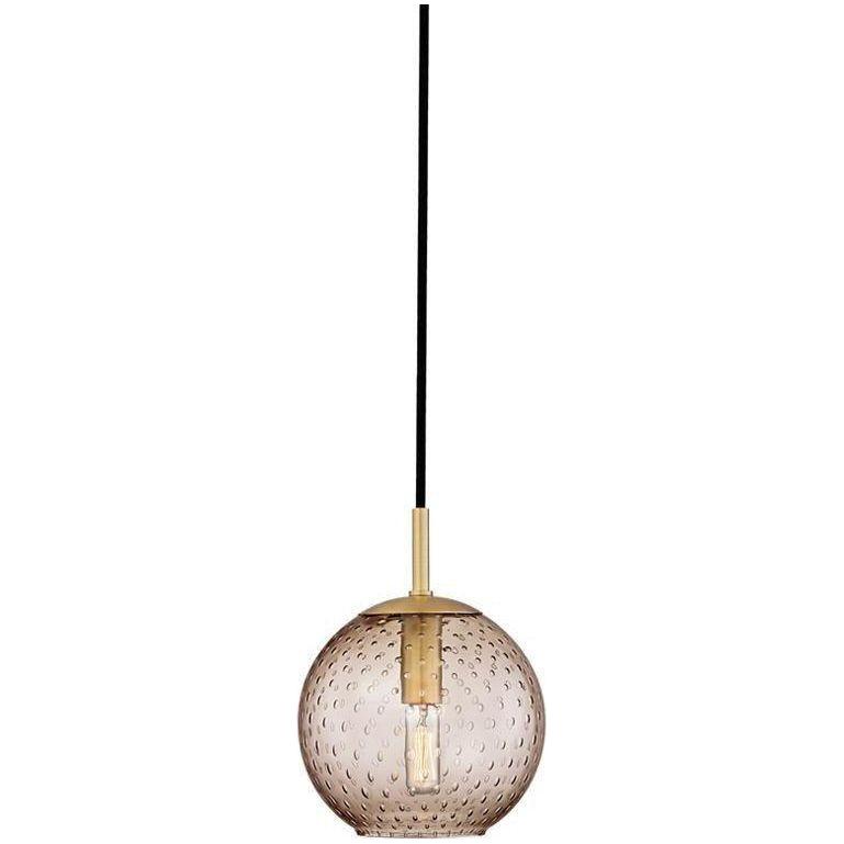 Hudson Valley Lighting - Rousseau Pendant - 2007-AGB-BL | Montreal Lighting & Hardware