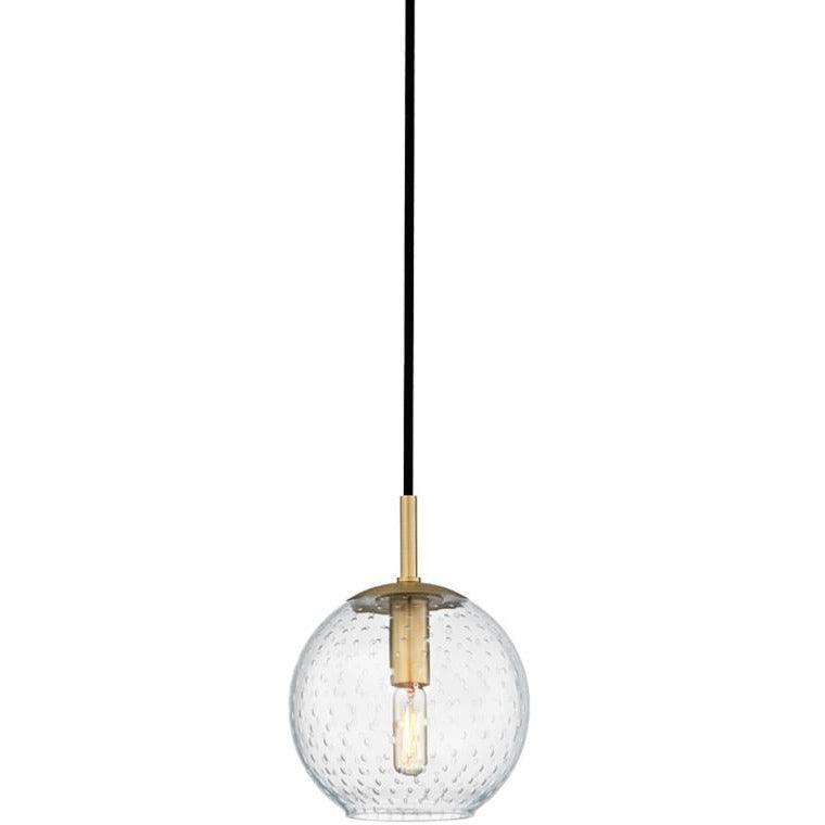 Hudson Valley Lighting - Rousseau Pendant - 2007-AGB-CL | Montreal Lighting & Hardware