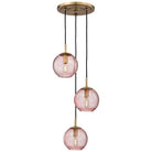 Hudson Valley Lighting - Rousseau Pendant - 2033-AGB-BL | Montreal Lighting & Hardware