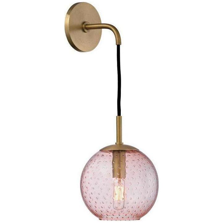 Hudson Valley Lighting - Rousseau Wall Sconce - 2020-AGB-BL | Montreal Lighting & Hardware