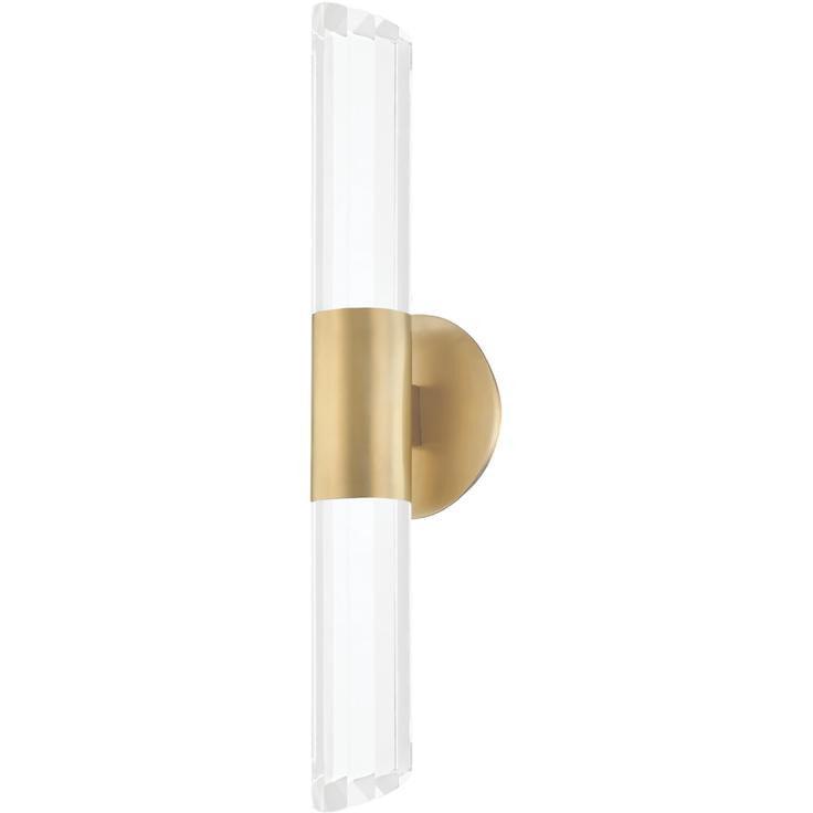 Hudson Valley Lighting - Rowe Wall Sconce - 6052-AGB | Montreal Lighting & Hardware