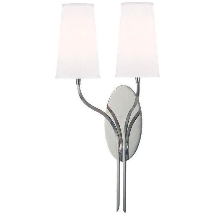 Hudson Valley Lighting - Rutland Wall Sconce - 3712-PN-WS | Montreal Lighting & Hardware
