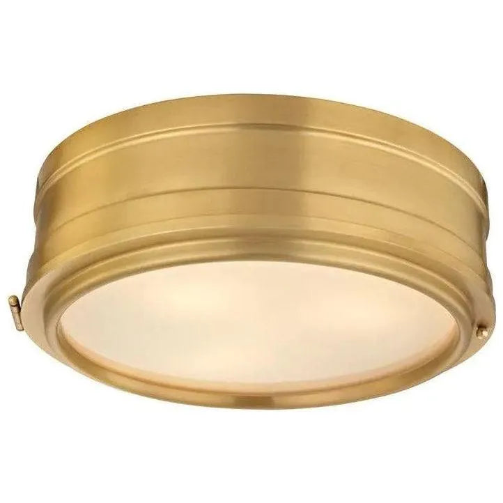 Hudson Valley Lighting - Rye Flush Mount - 2314-AGB | Montreal Lighting & Hardware