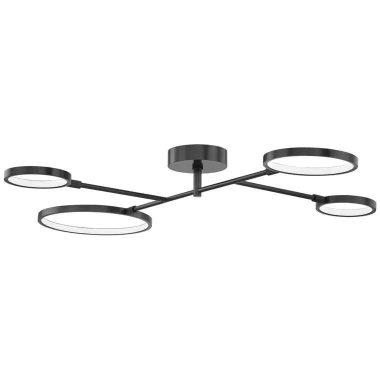 Hudson Valley Lighting - Saturn LED Flush Mount - 4104-AGB | Montreal Lighting & Hardware